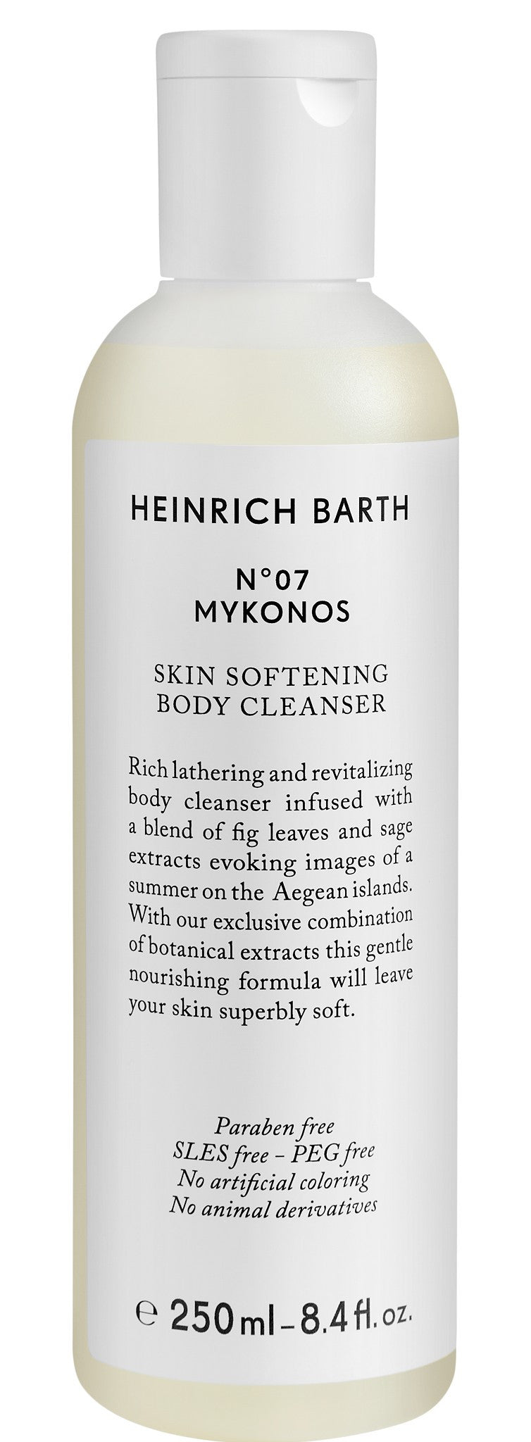 N°07 MYKONOS  SKIN SOFTENING BODY CLEANSER  250ml - 8.4 fl. oz.